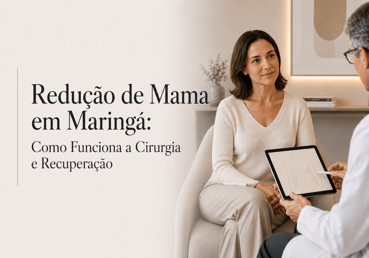 Redução de Mama em Maringá: Como Funciona a Cirurgia e Recuperação