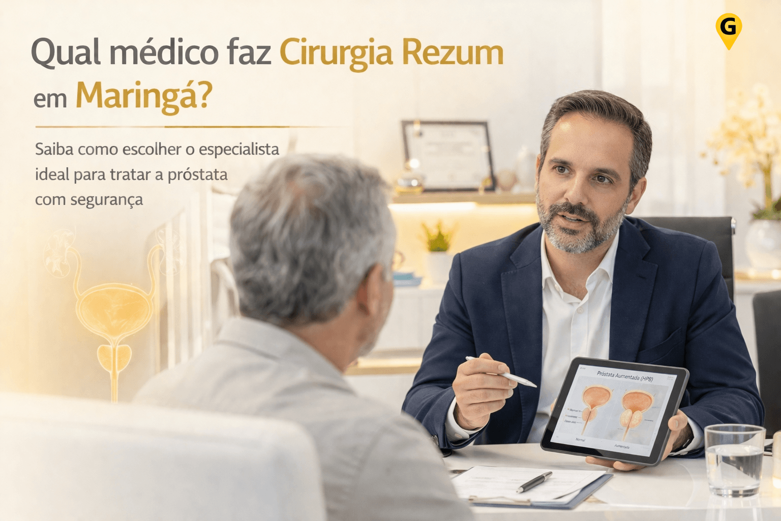 Qual médico faz cirurgia Rezum em Maringá? Saiba como escolher o especialista ideal
