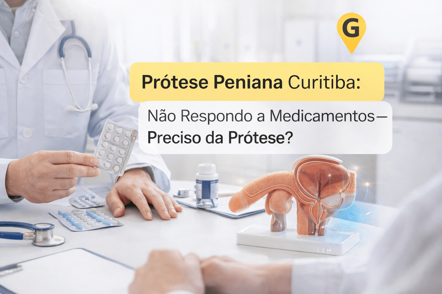 Prótese Peniana Curitiba: Não Respondo a Medicamentos - Preciso da Prótese?