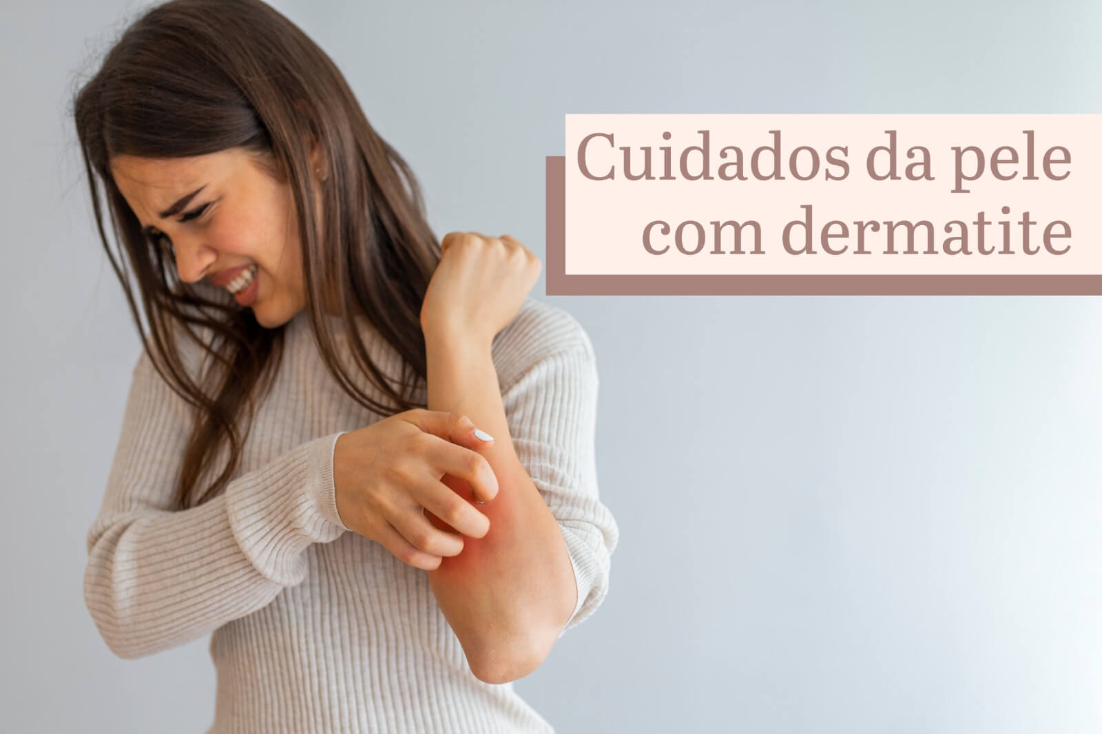 Cuidados da pele com dermatite