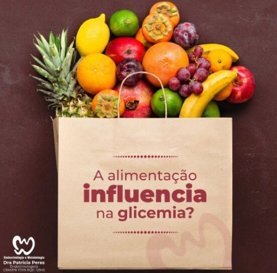 A ALIMENTAÇÃO INFLUENCIA NA GLICEMIA? 