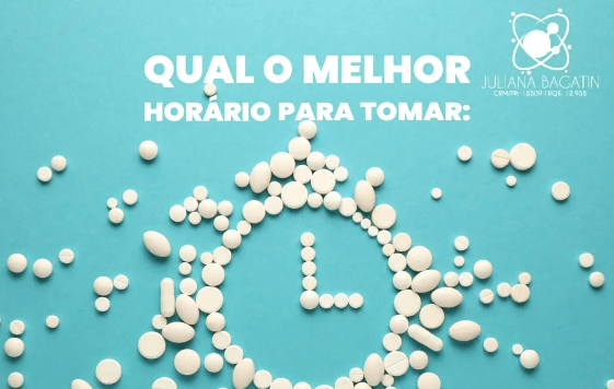 Qual o melhor horário para tomar vitaminas?