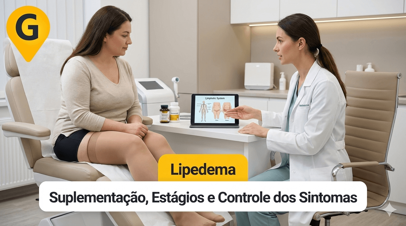 Lipedema Maringá: Suplementação, Estágios e Controle dos Sintomas