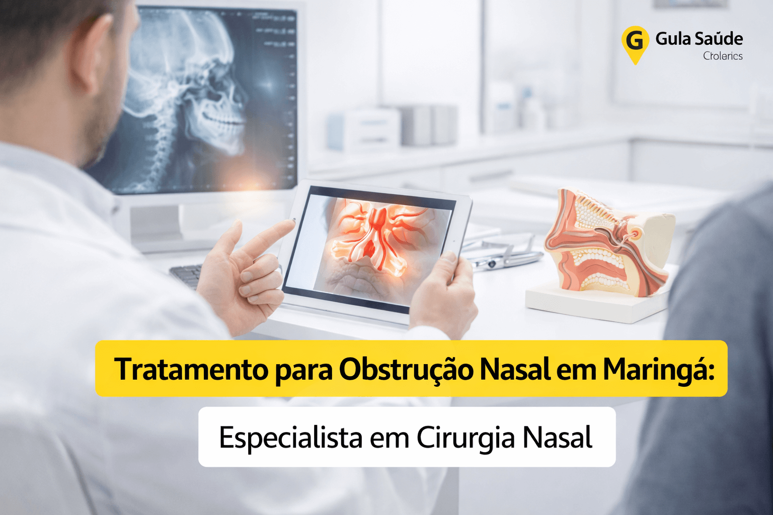 Tratamento para Obstrução Nasal em Maringá com Especialista em Cirurgia Nasal