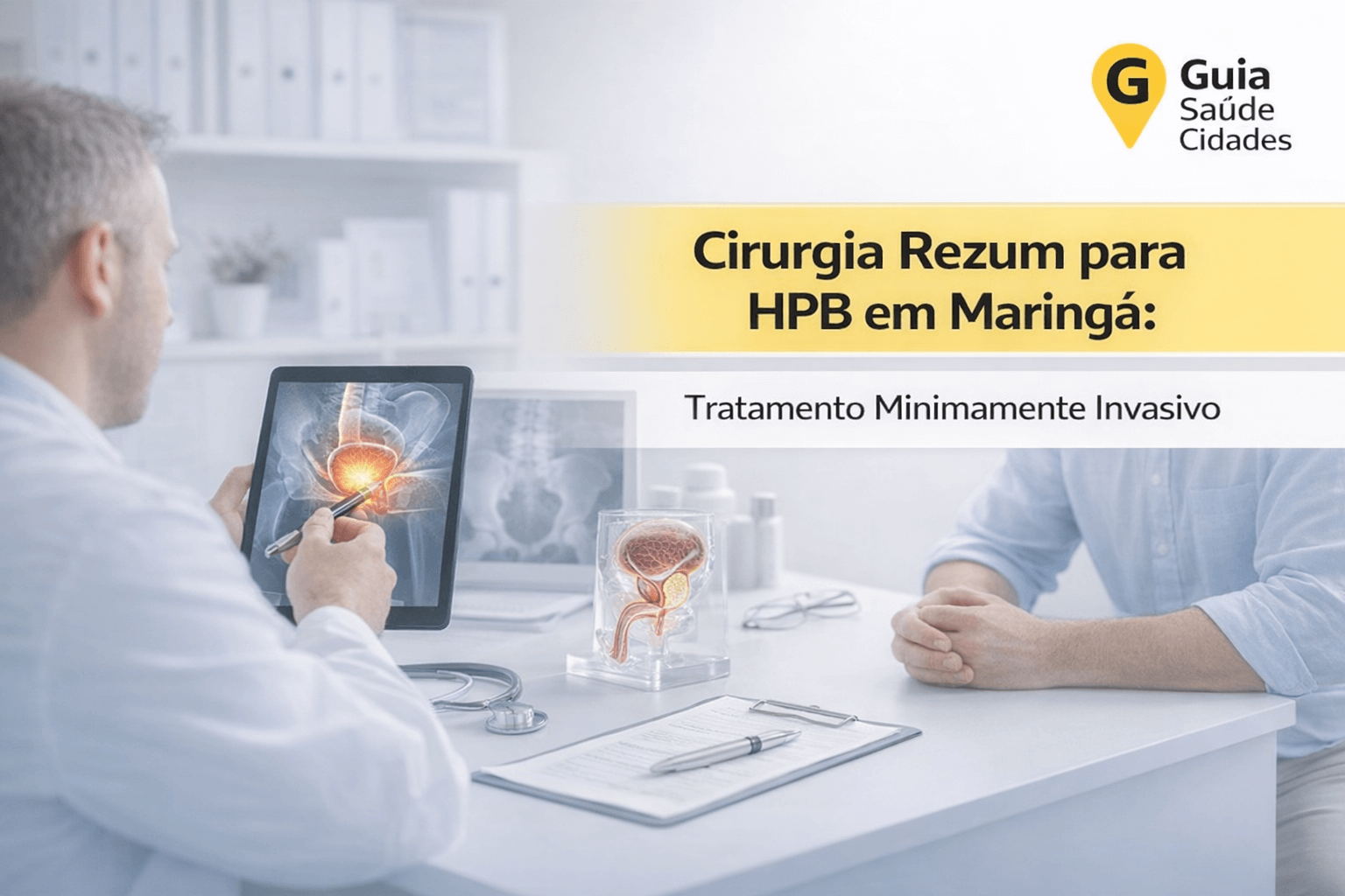 Cirurgia Rezum para HPB em Maringá: Tratamento Minimamente Invasivo