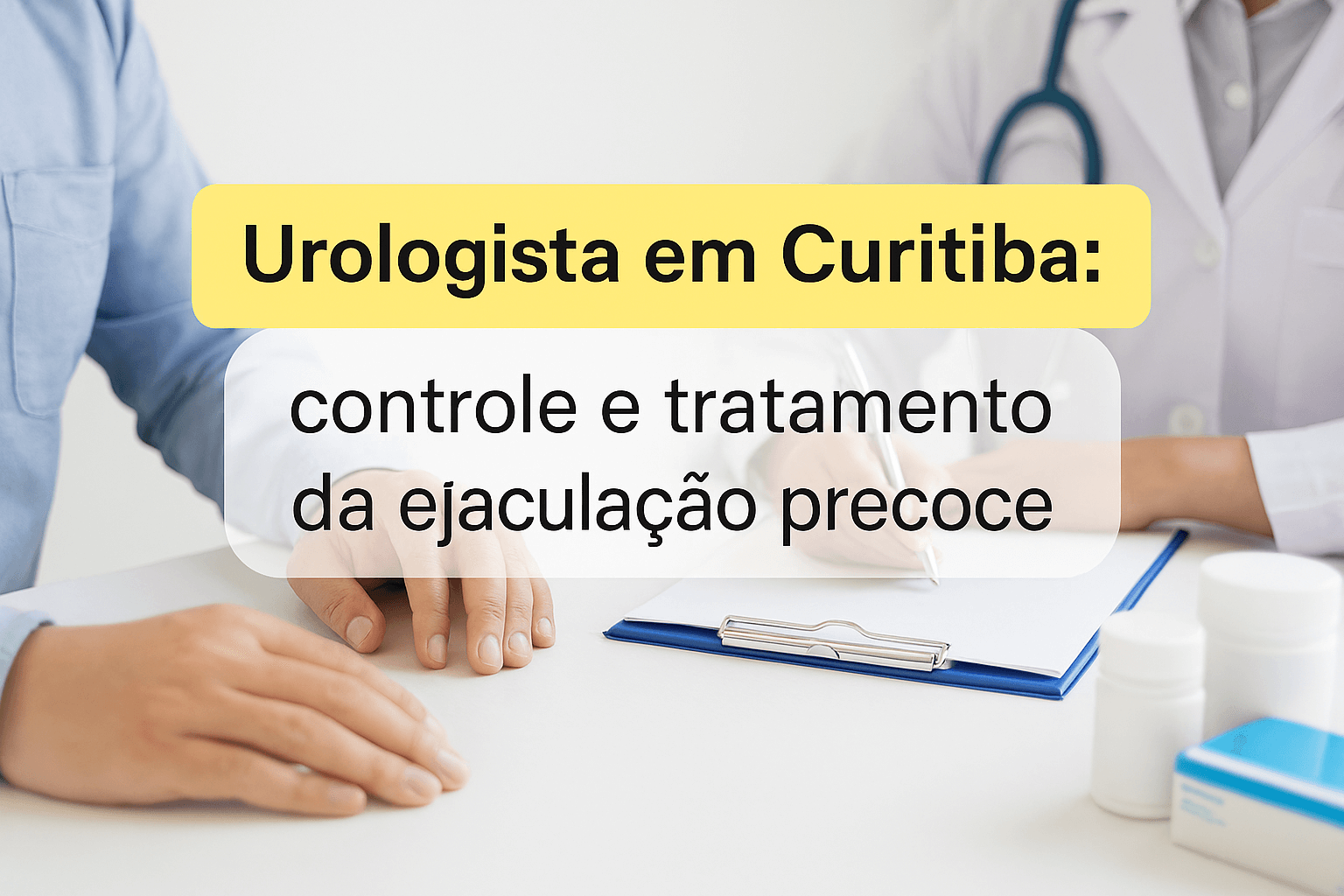 Tratamento Controle da Ejaculação Precoce com Urologista em Curitiba