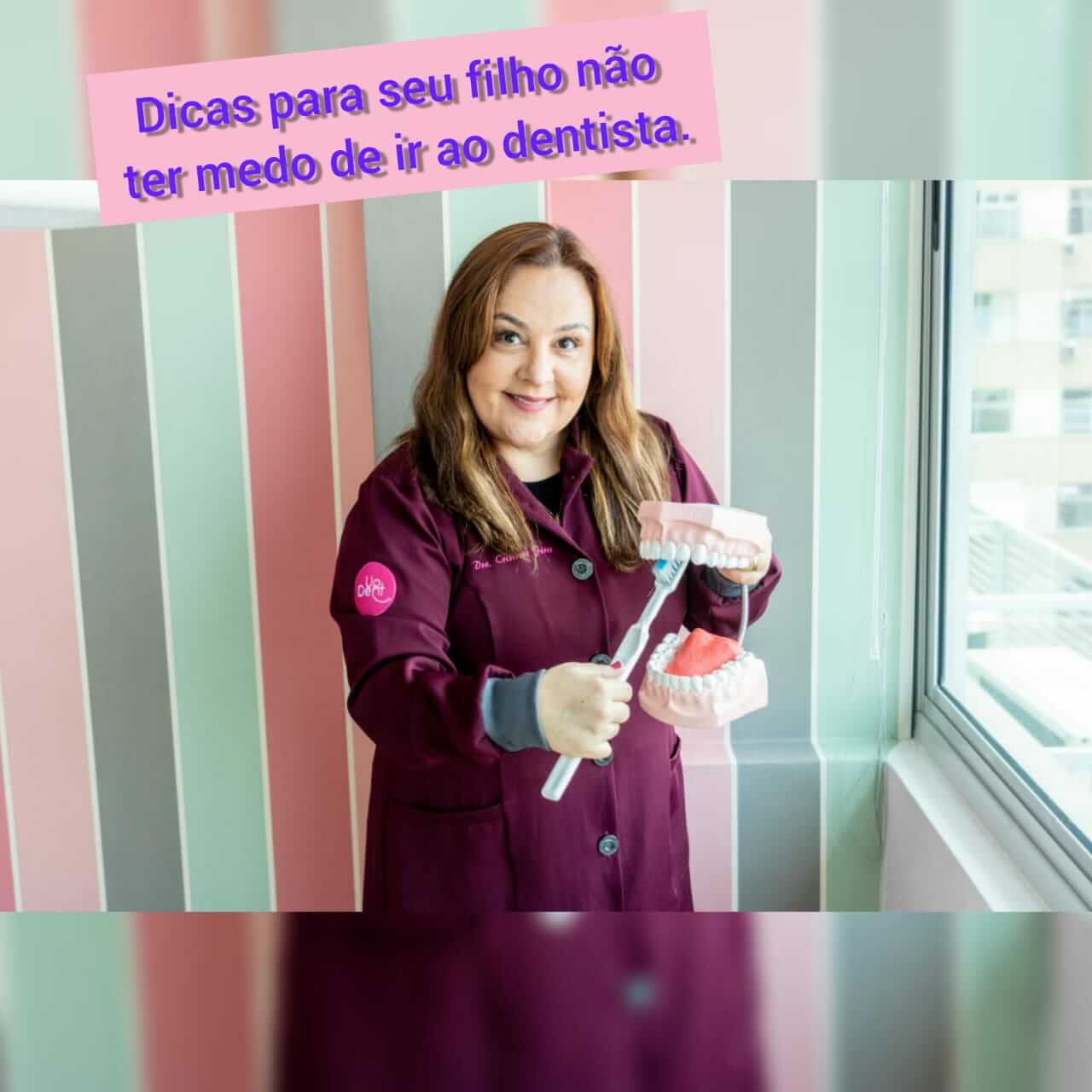 Torne as visitas ao dentista um momento divertido para os pequenos!