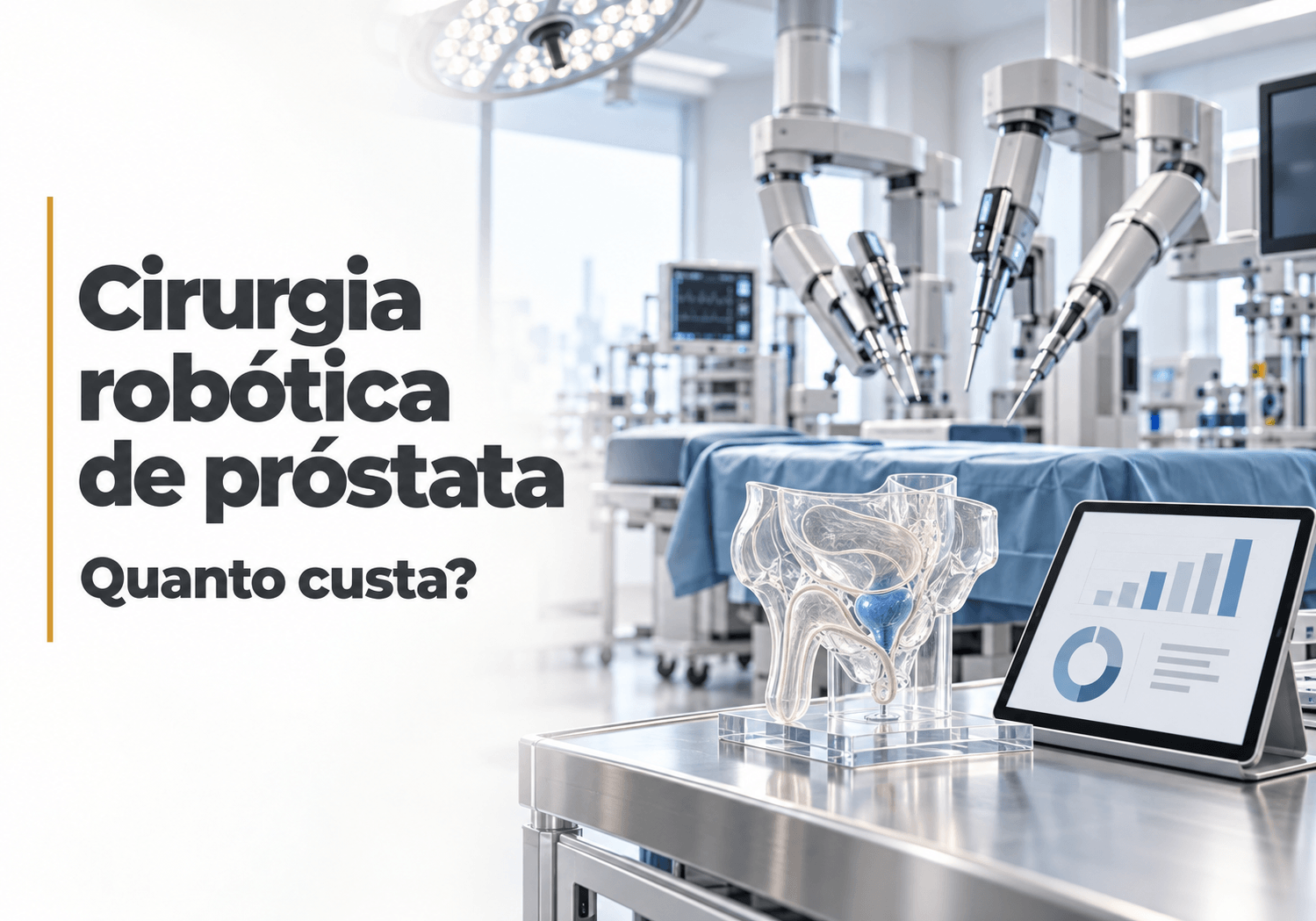 Cirurgia robótica de próstata em Maringá: Quanto custa?