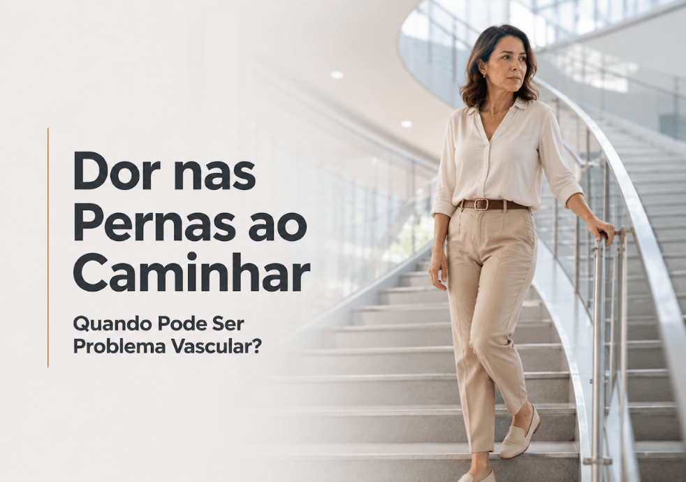 Dor nas Pernas ao Caminhar em Maringá: Quando Pode Ser Problema Vascular?