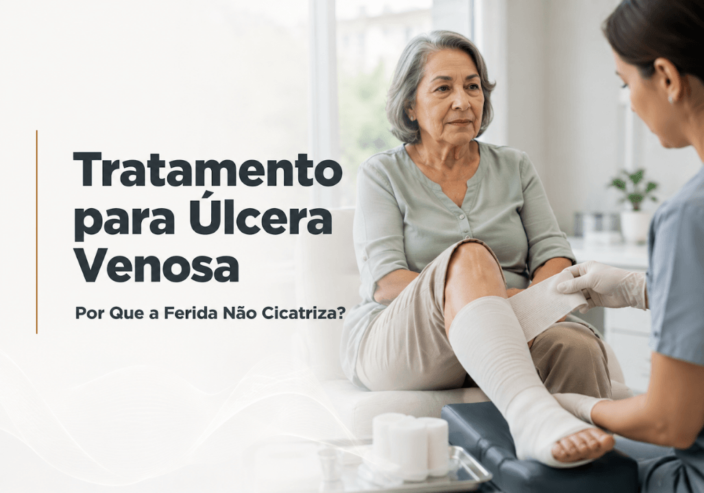 Tratamento para Úlcera Venosa em Maringá: Por Que a Ferida Não Cicatriza?