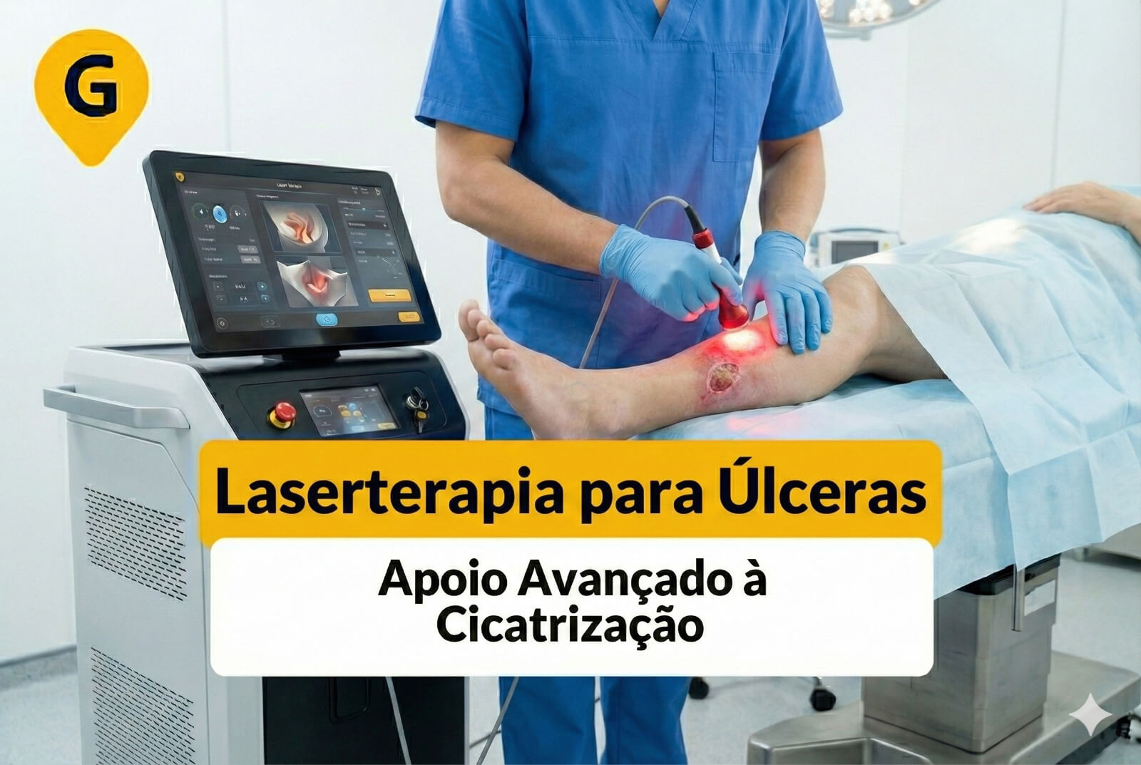 Laserterapia para Úlceras em Maringá: Apoio Avançado à Cicatrização