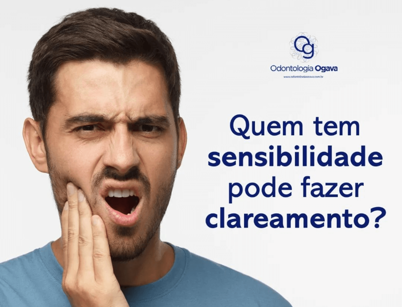 Quem tem sensibilidade pode fazer clareamento?