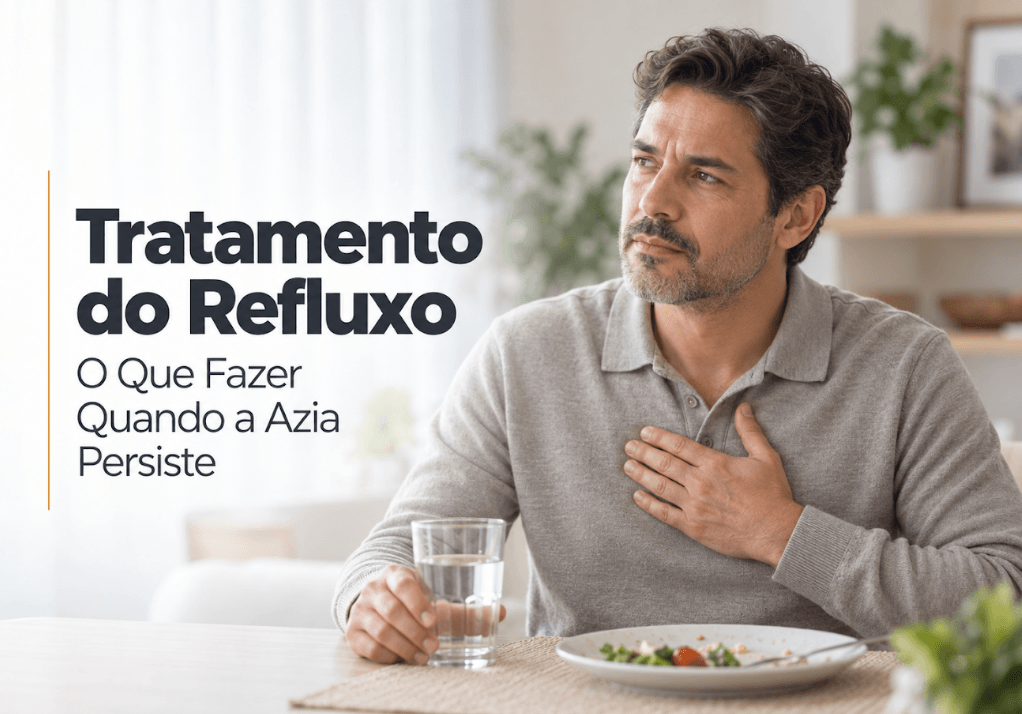 Tratamento do Refluxo em Niterói: O Que Fazer Quando a Azia Persiste