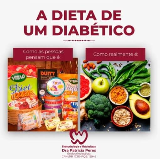 A DIETA DE UM DIABÉTICO! 