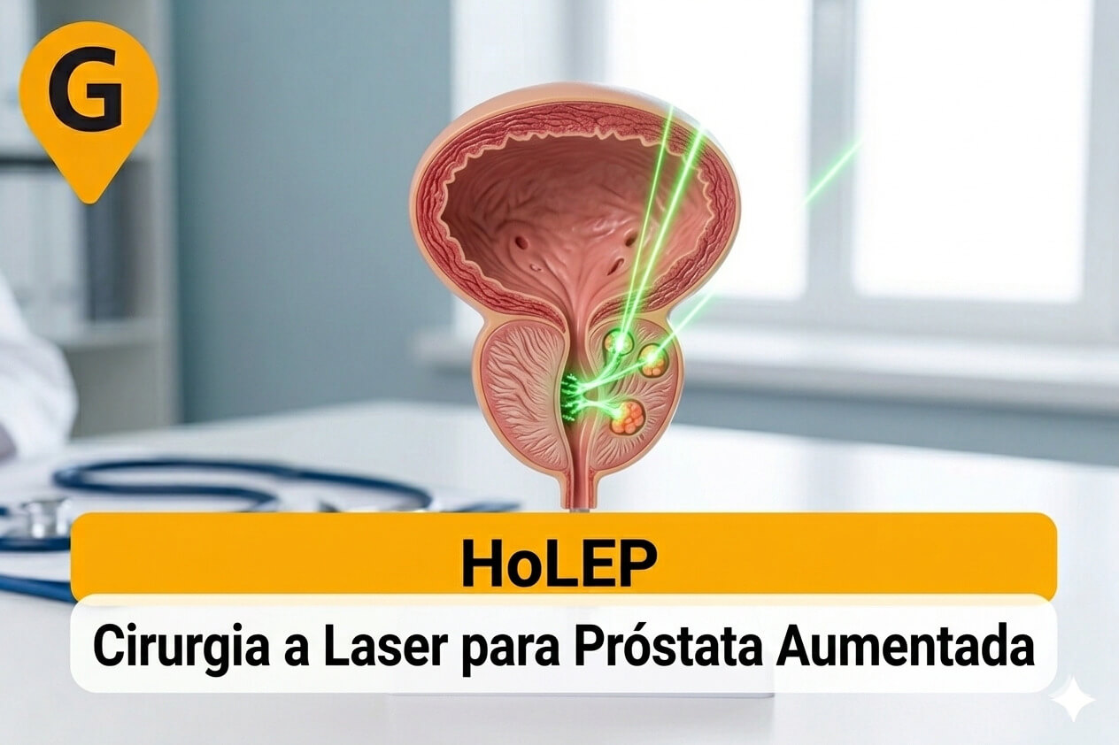 HoLEP em Maringá: Cirurgia a Laser para Próstata Aumentada