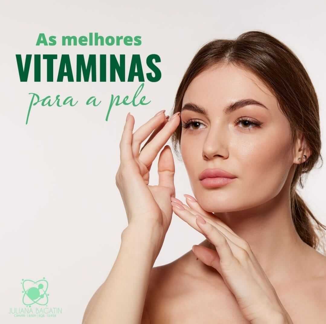 As melhores vitaminas para pele