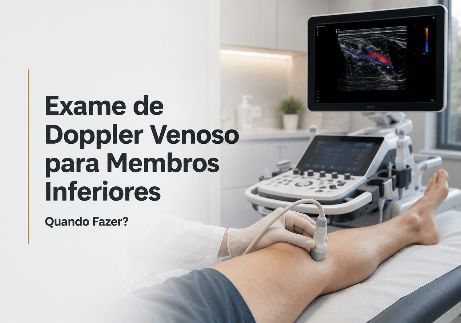 Exame de Doppler Venoso para Membros Inferiores em Maringá: Quando Fazer