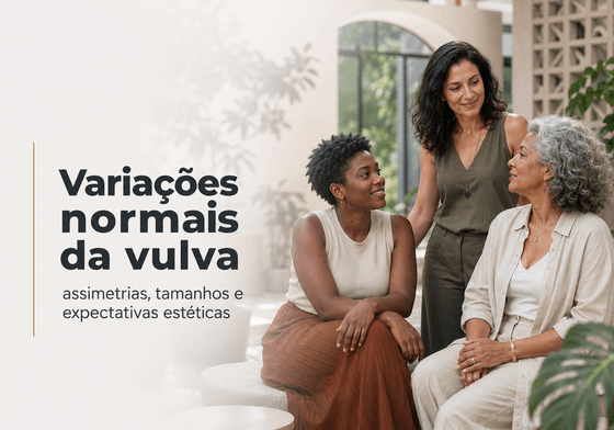 Variações normais da vulva: assimetrias, tamanhos e expectativas estéticas