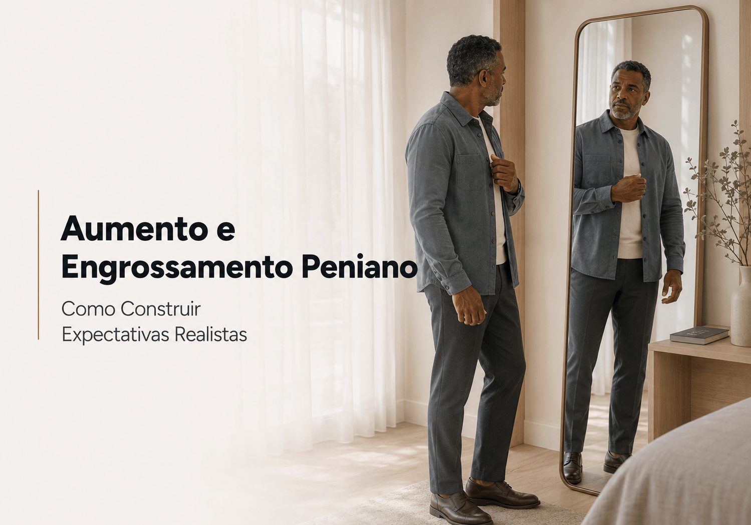 Aumento e engrossamento peniano: como construir expectativas realistas