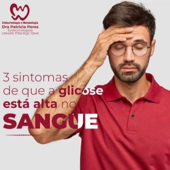 3 SINTOMAS DE QUE A GLICOSE ESTÁ ALTA NO SANGUE!