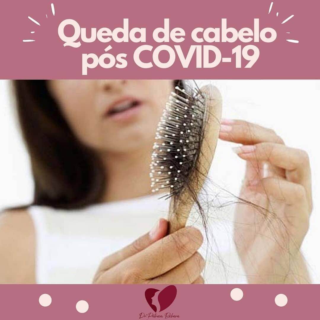 Queda de Cabelo pó COVID 19