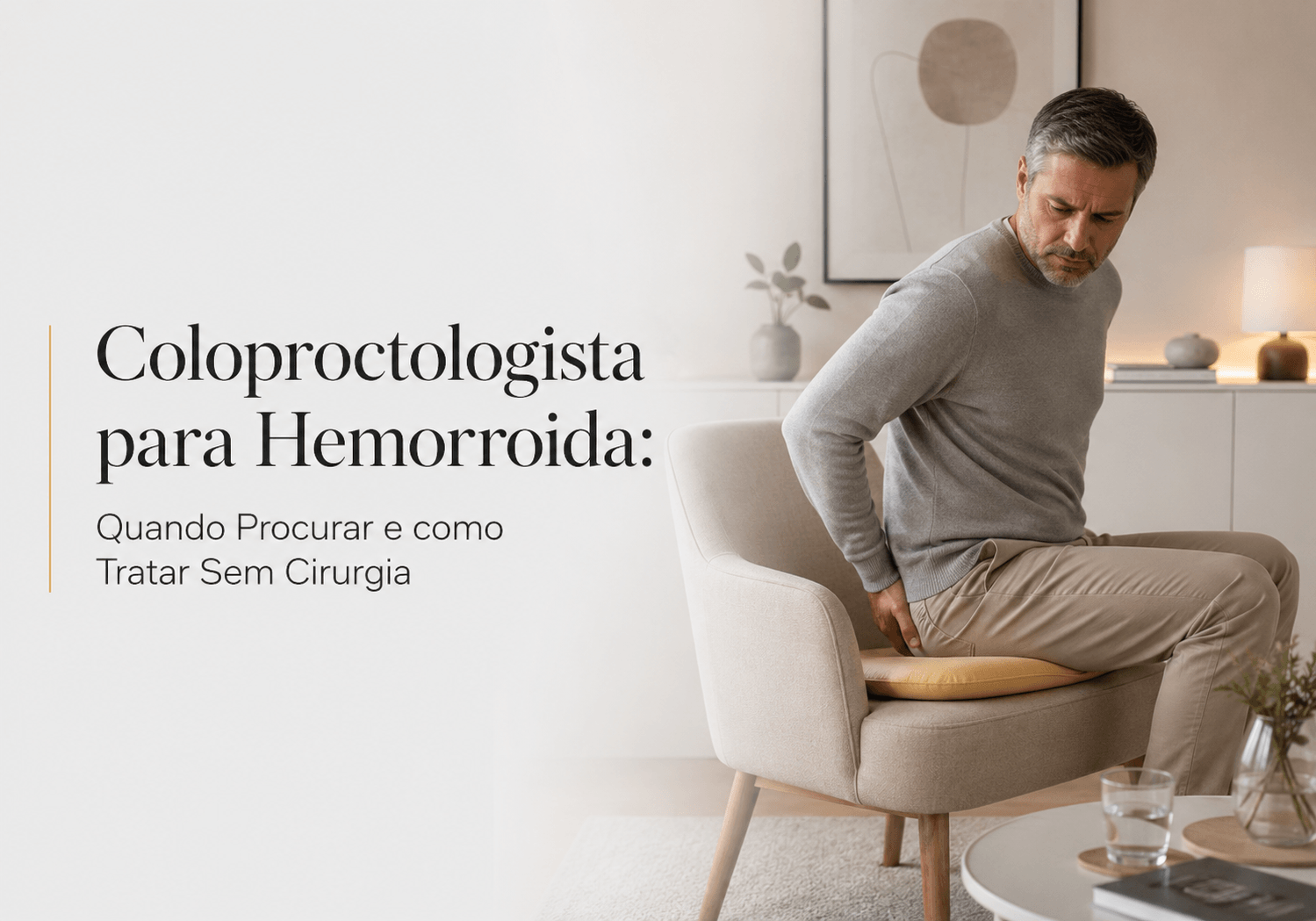Coloproctologista em Belo Horizonte para Hemorroida: Quando Procurar e como Tratar Sem Cirurgia