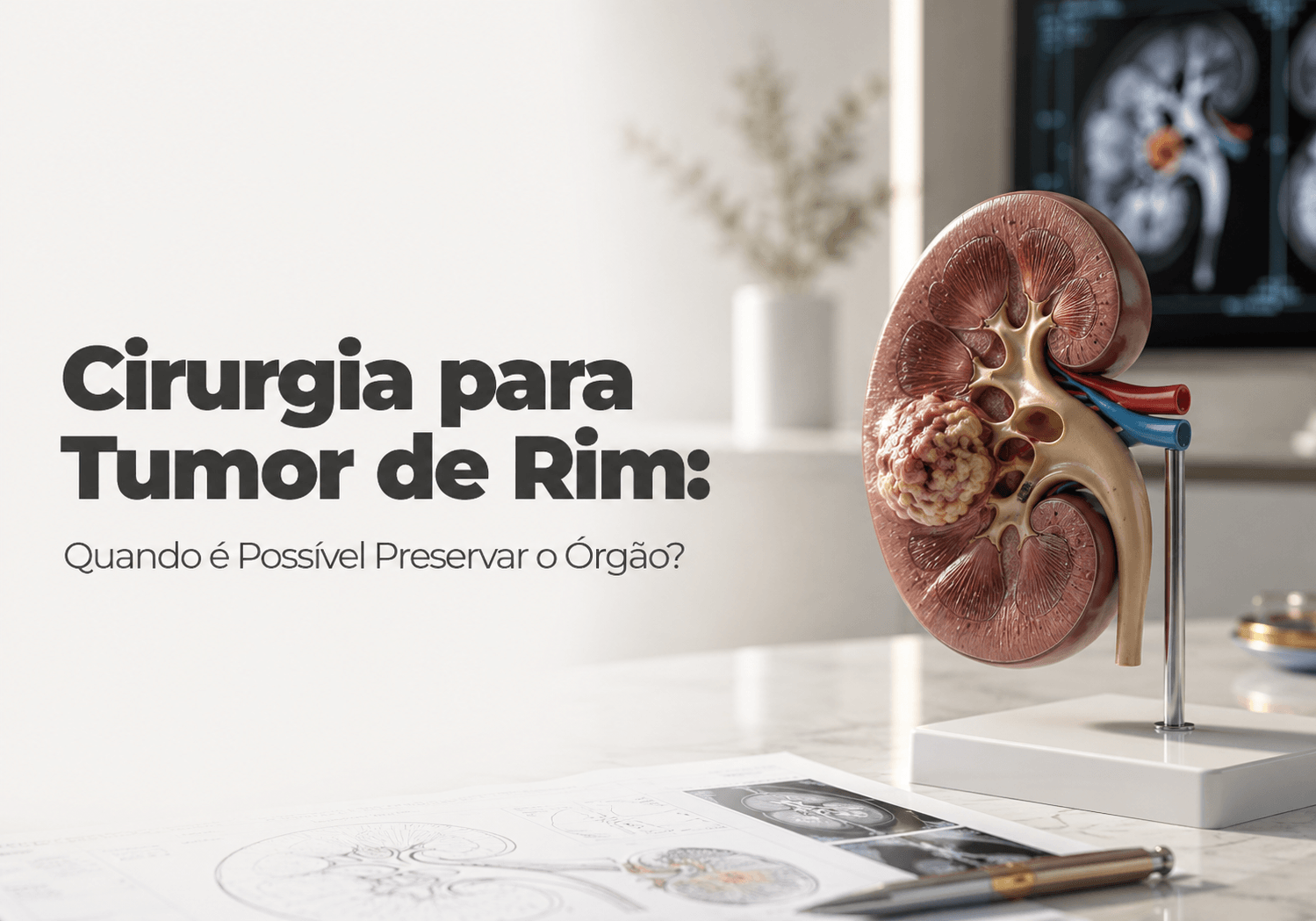 Cirurgia para Tumor de Rim em Londrina: Quando é Possível Preservar o Órgão?