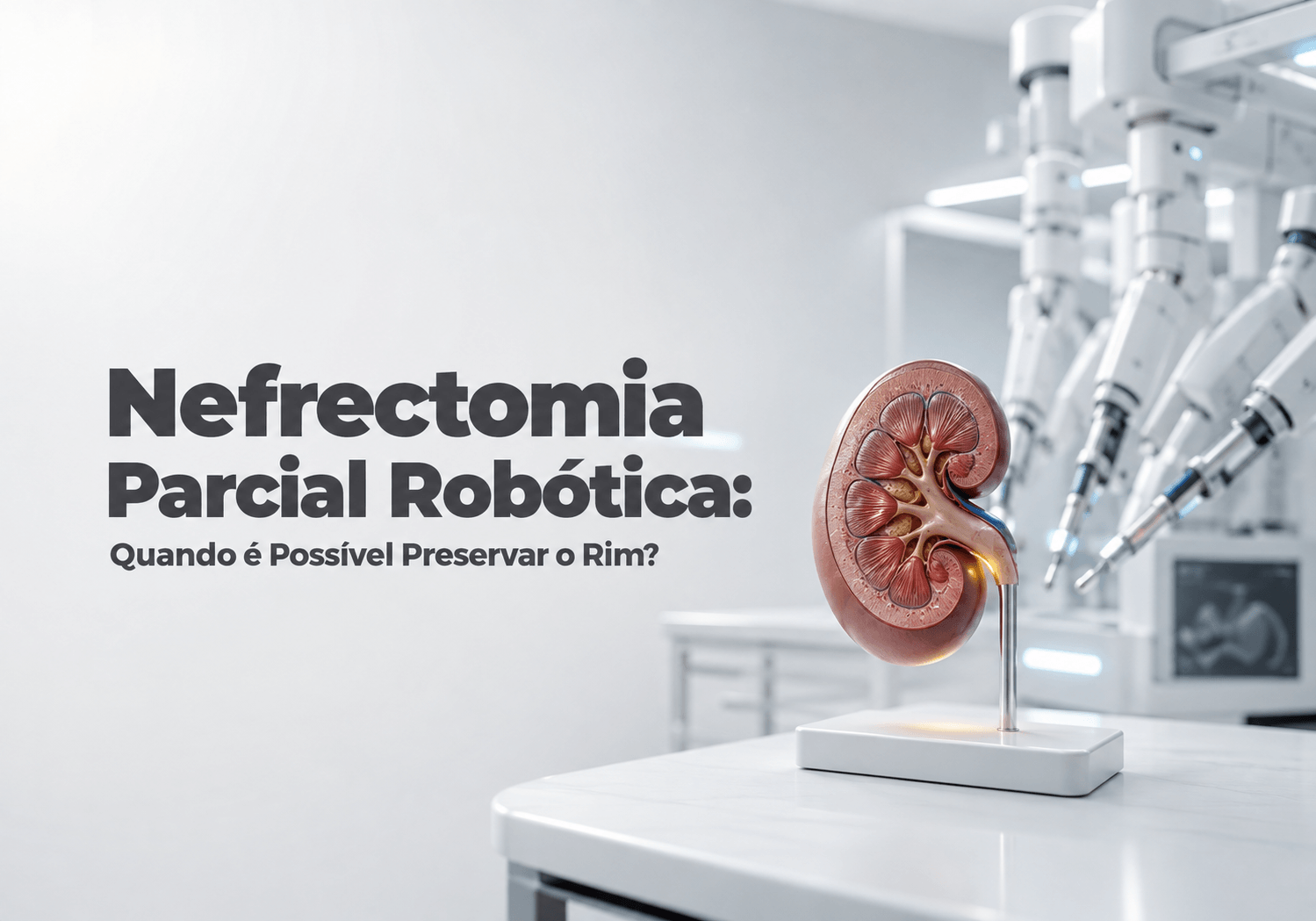 Nefrectomia Parcial Robótica em Londrina: Quando é Possível Preservar o Rim?