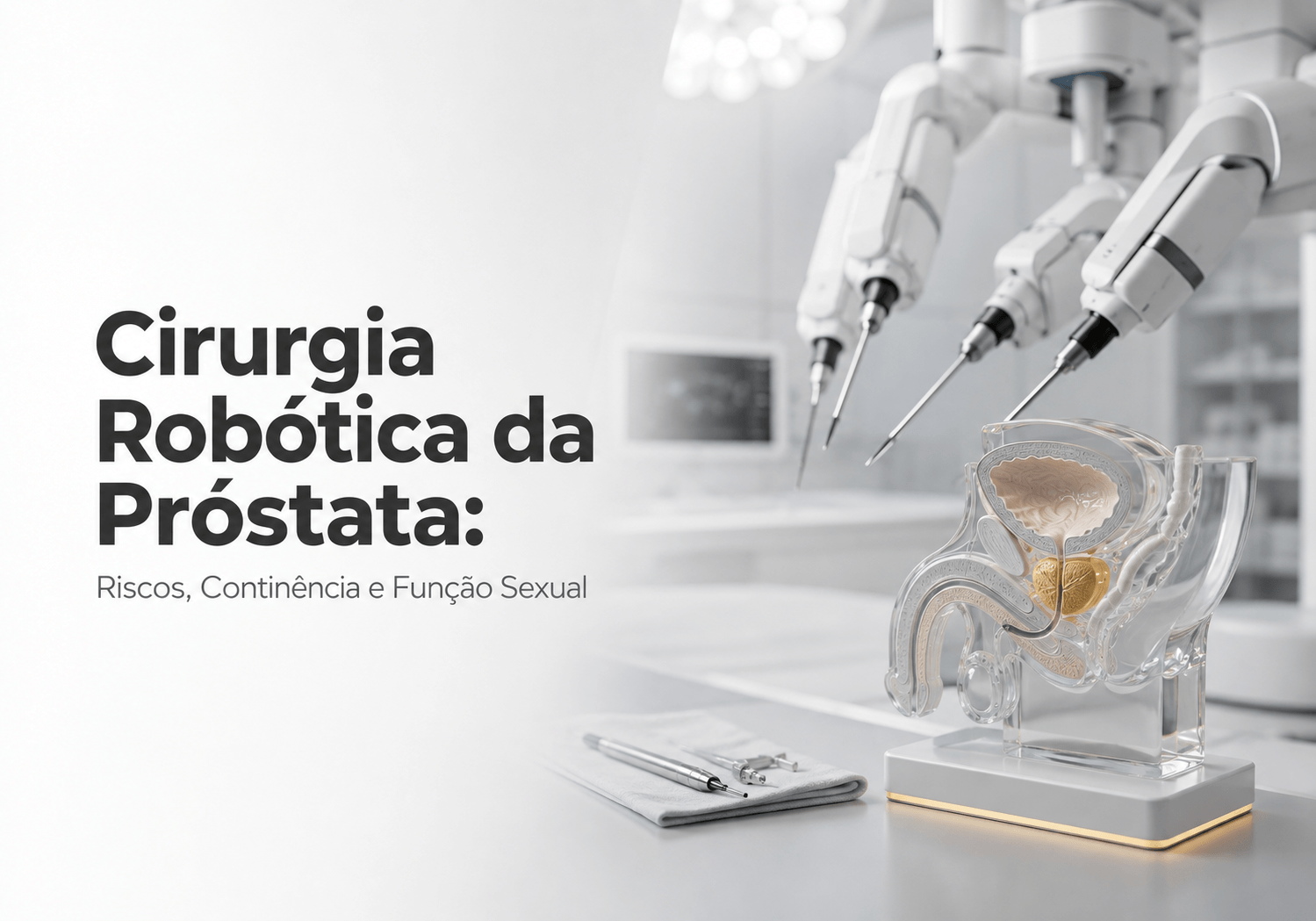Cirurgia Robótica da Próstata em Londrina: Riscos, Continência e Função S3xua1
