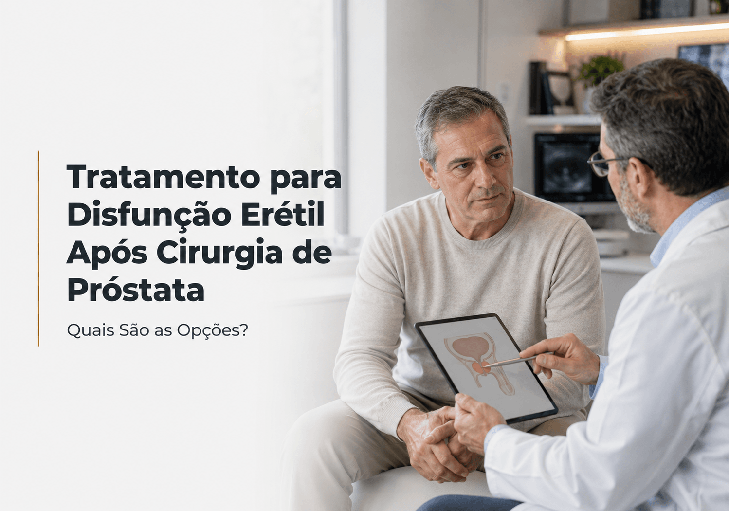 Tratamento para Disfunção Erétil Após Cirurgia de Próstata em Maringá: Quais São as Opções?