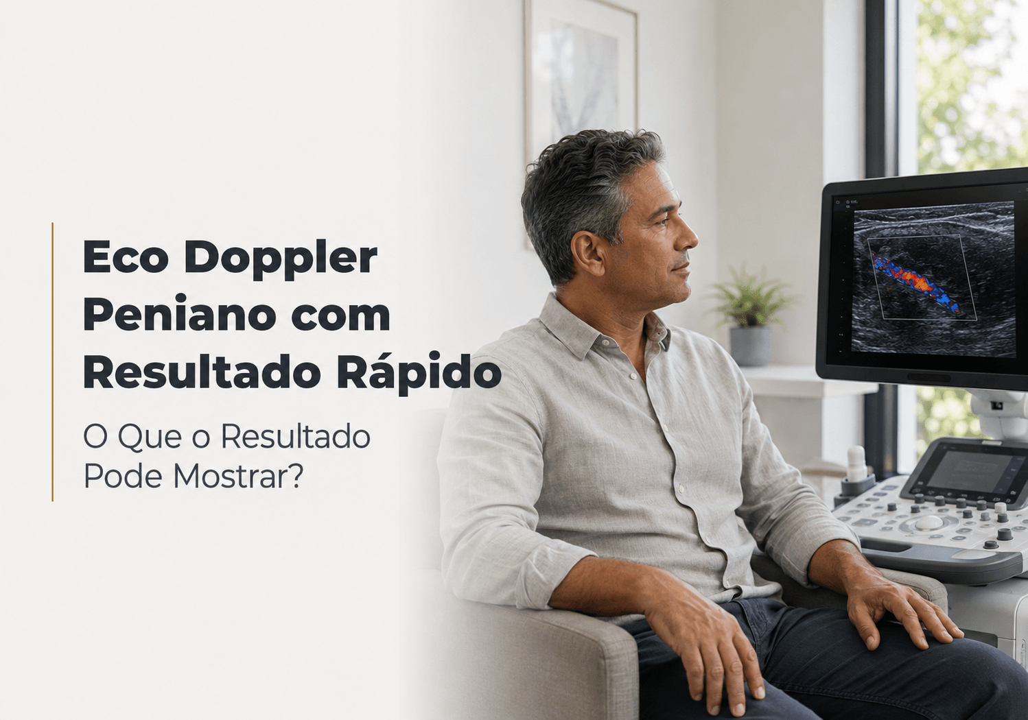 Eco Doppler Peniano com Resultado Rápido em Maringá: O Que o Resultado Pode Mostrar?