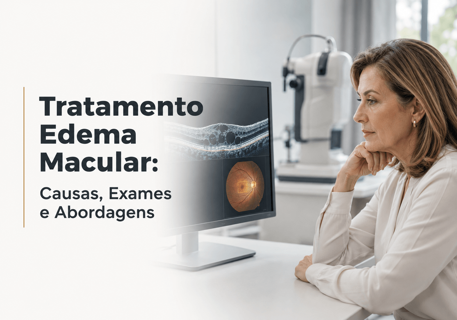 Tratamento Edema Macular em Maringá: Causas, Exames e Abordagens
