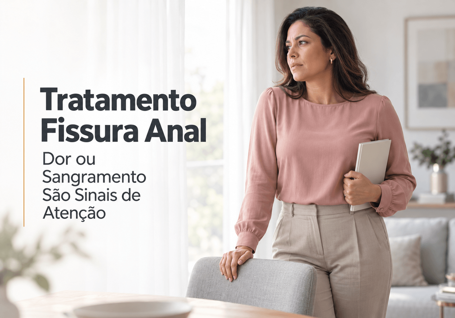 Tratamento de fissura anal em Maringá: dor ou sangramento são sinais de atenção