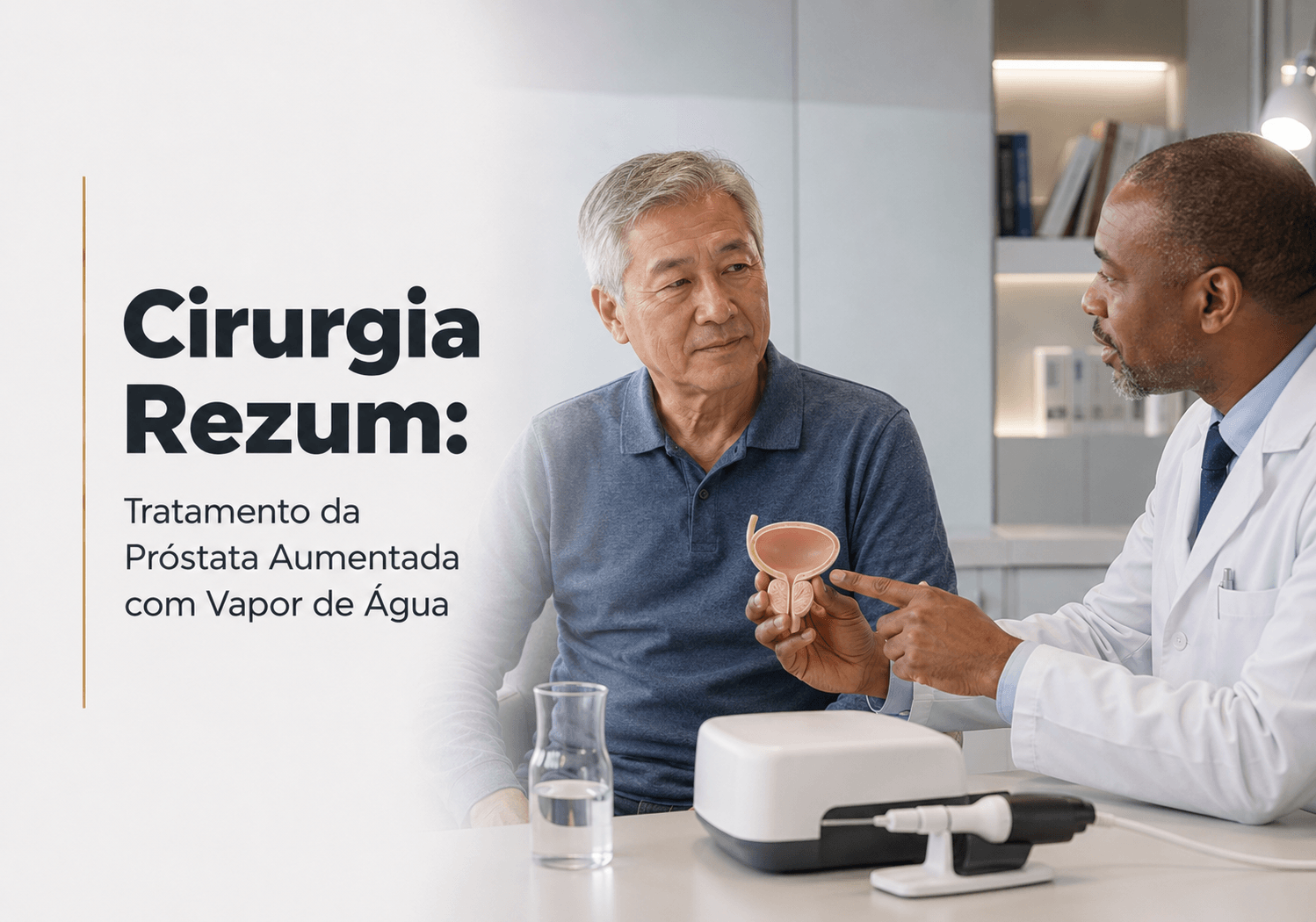 Cirurgia Rezum em Maringá: Tratamento da Próstata Aumentada com Vapor de Água