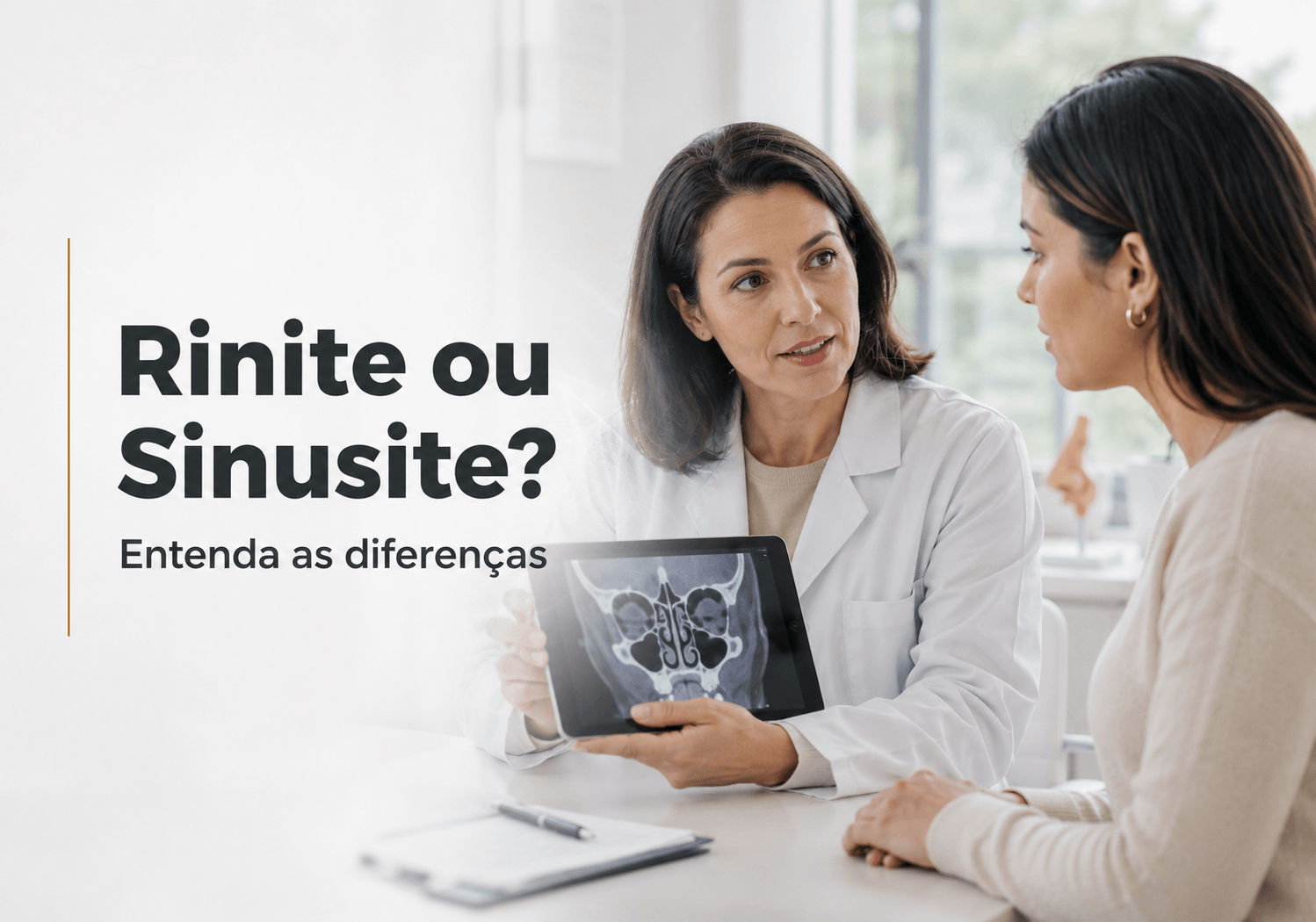  Rinite ou Sinusite? Entenda as diferenças