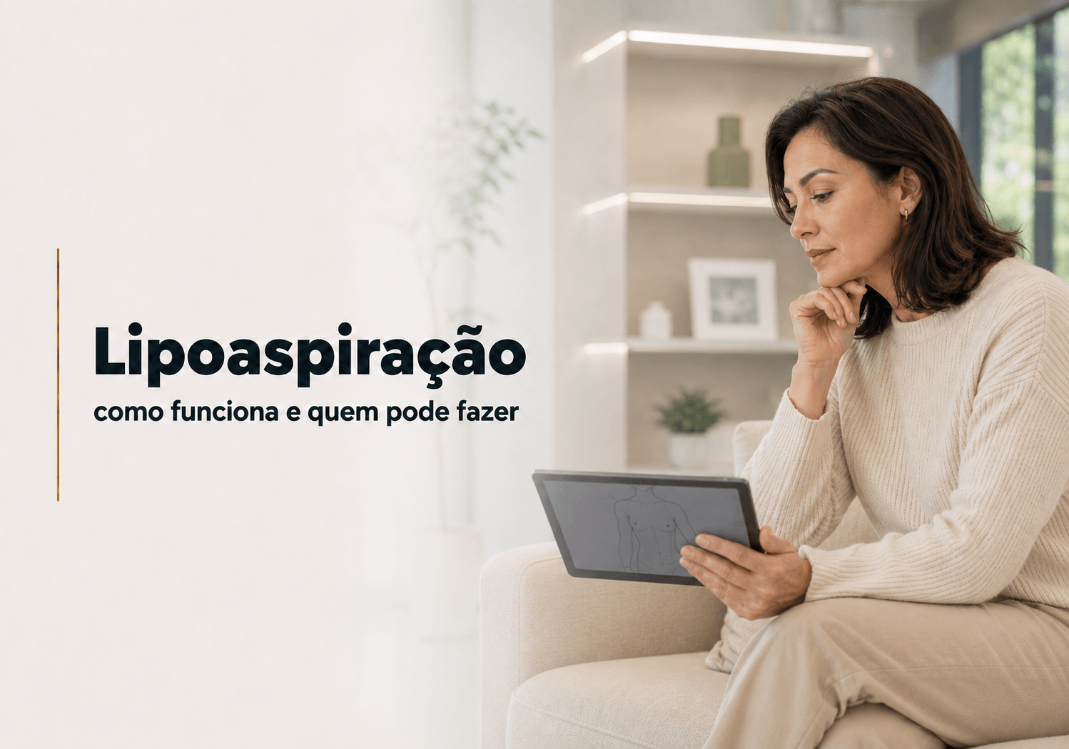 Lipoaspiração no Leblon: indicação, áreas tratadas e planejamento seguro
