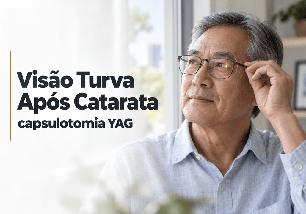 Visão Turva Após Catarata: Capsulotomia YAG em Maringá