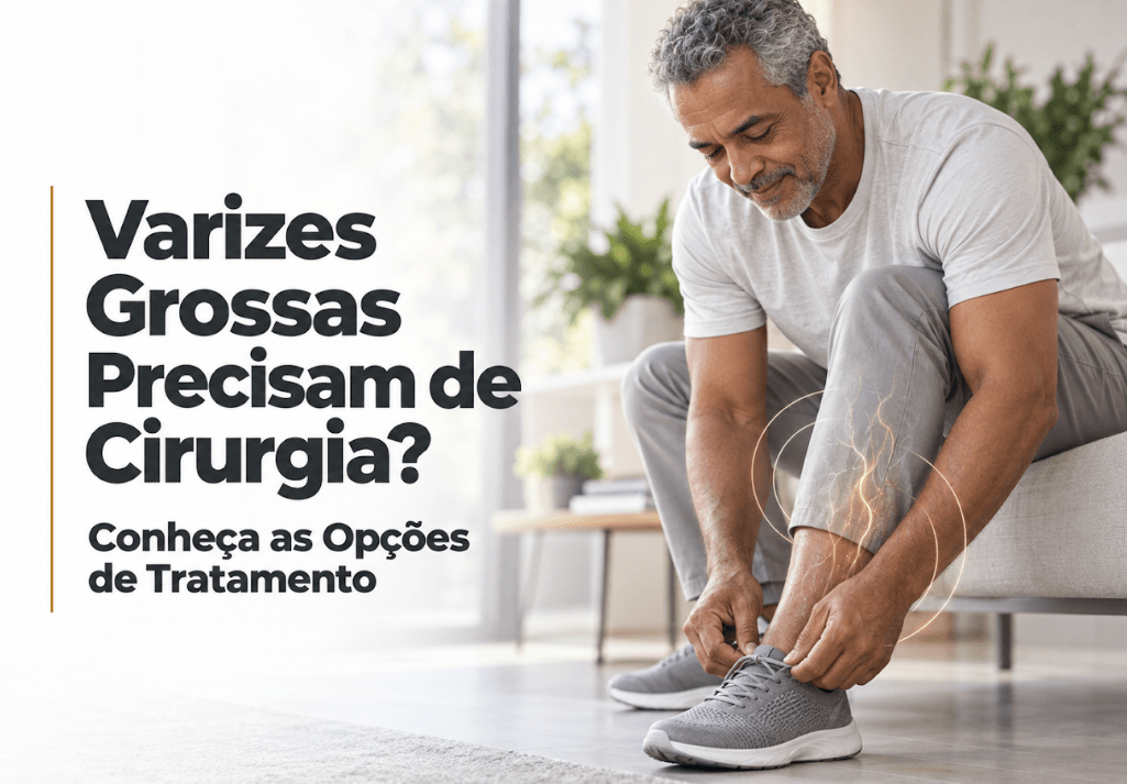 Varizes Grossas Precisam de Cirurgia? Conheça as Opções em Londrina