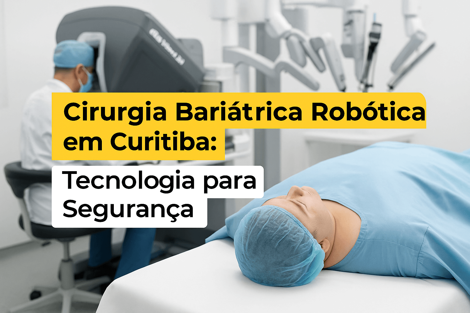Cirurgia Bariátrica Robótica em Curitiba: Tecnologia para Segurança