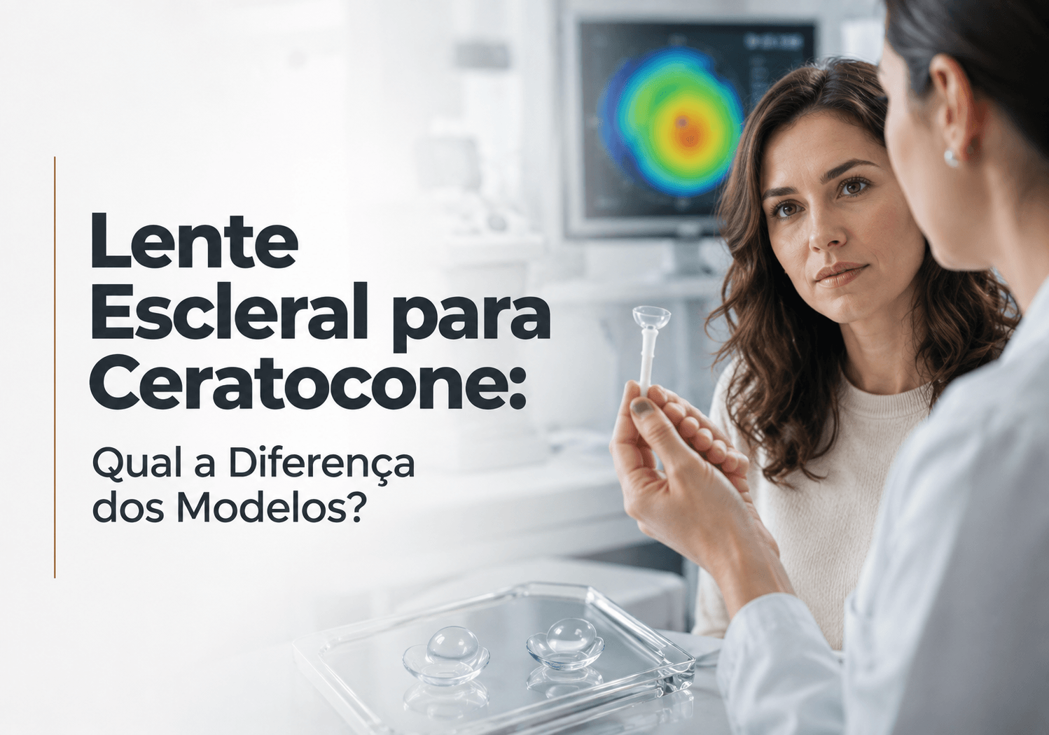 Lente Escleral para Ceratocone em Florianópolis: Qual a Diferença dos Modelos