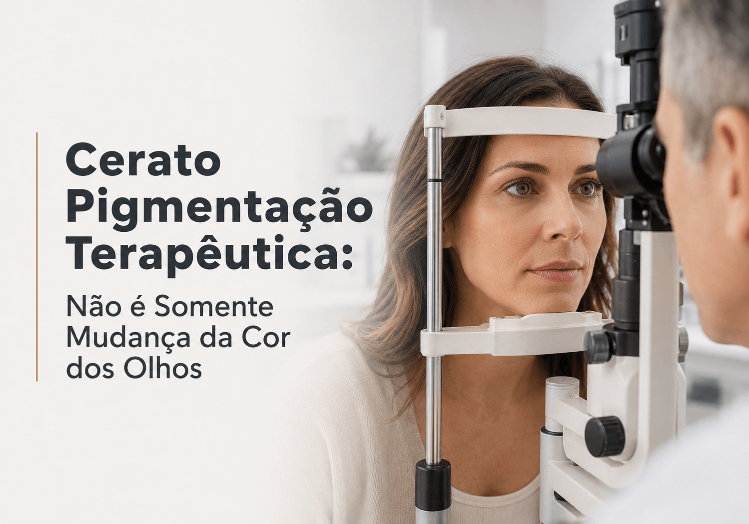 Cerato Pigmentação Terapêutica Florianópolis: Não é Somente Mudança da Cor dos Olhos