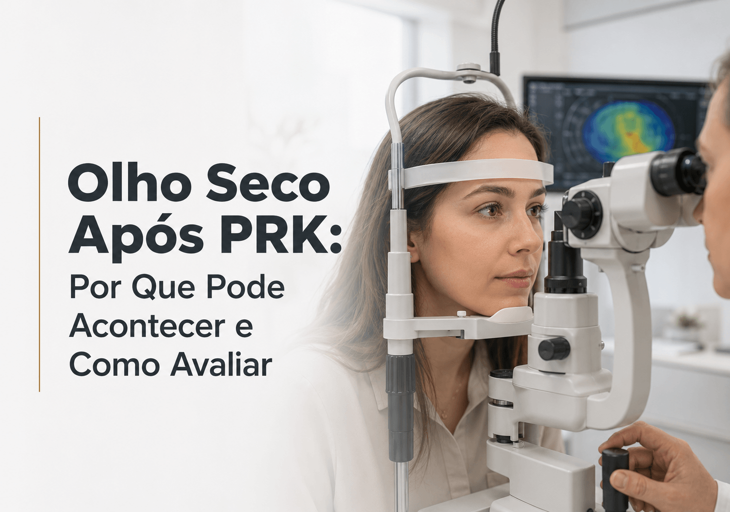 Olho Seco Após PRK: Por Que Pode Acontecer e Como Avaliar