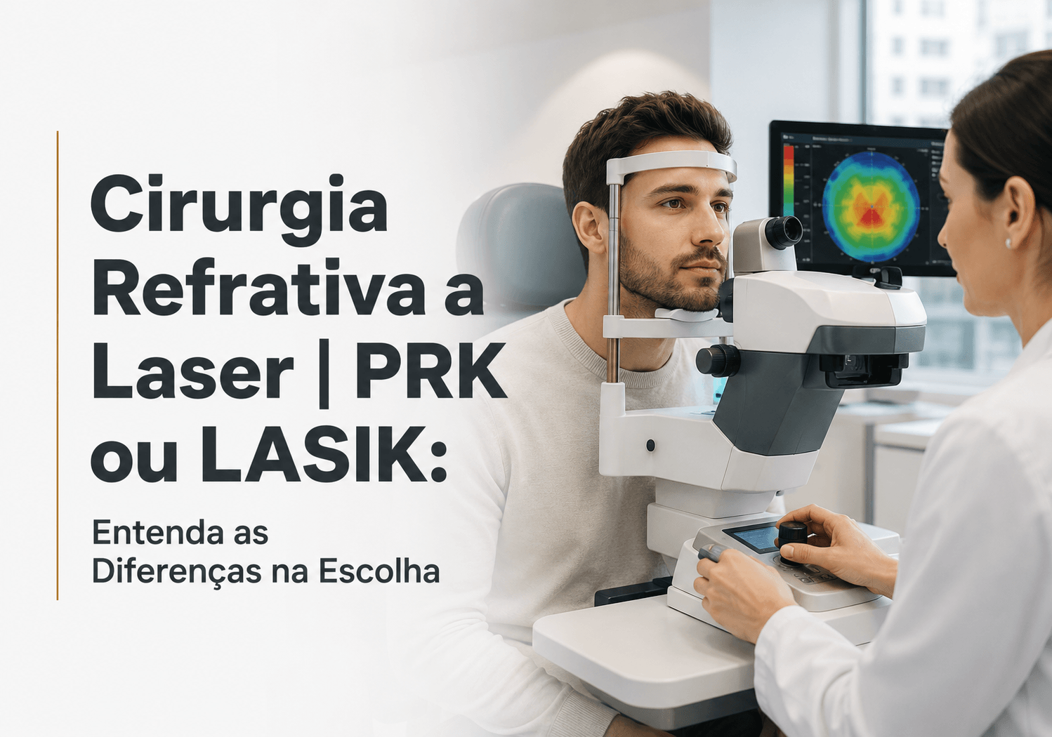 Cirurgia Refrativa a Laser Florianópolis | PRK ou LASIK: Entenda as Diferenças na Escolha