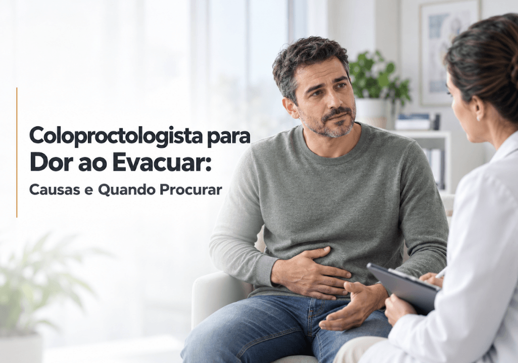 Coloproctologista em Maringá para Dor ao Evacuar: Causas e Quando Procurar
