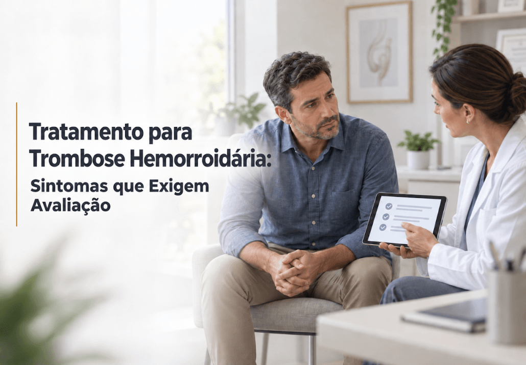 Tratamento para Trombose Hemorroidária em Maringá: Sintomas que Exigem Avaliação