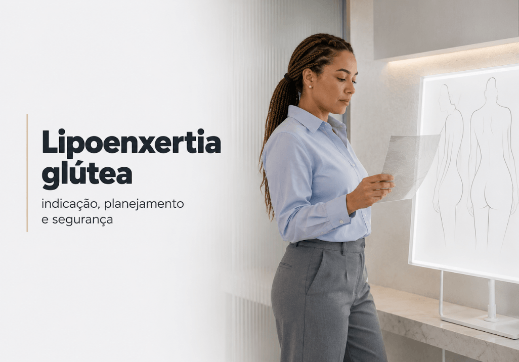 Lipoenxertia glútea em Maringá: indicação, planejamento e segurança