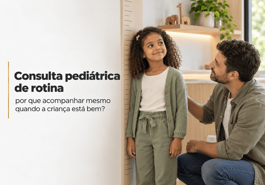 Consulta pediátrica de rotina em Londrina: por que acompanhar mesmo quando a criança está bem?