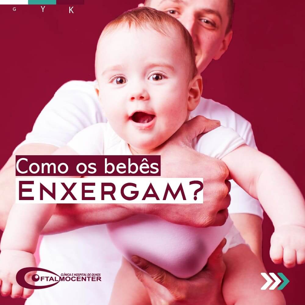 Como os bebês enxergam?