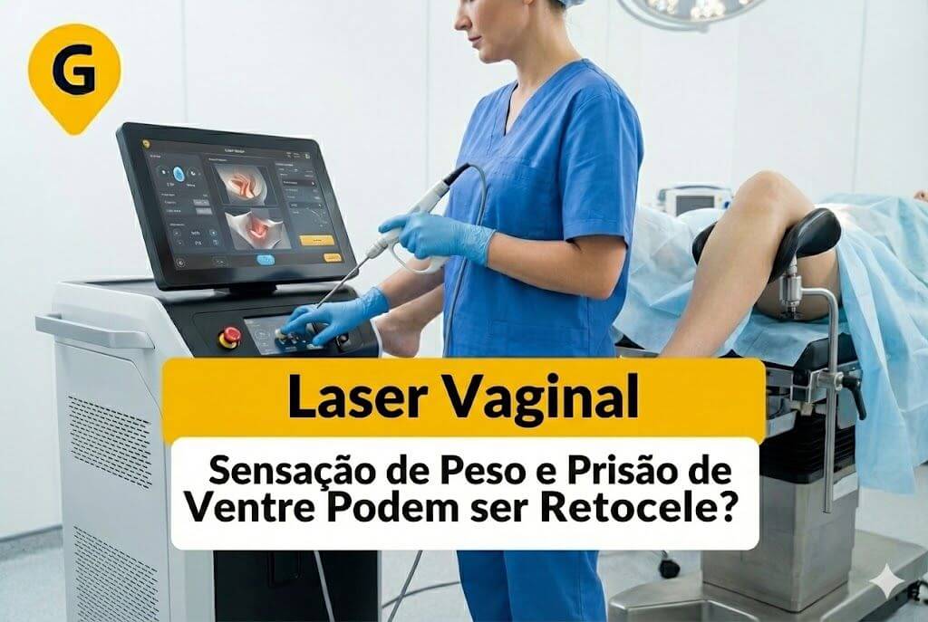 Laser Vaginal em Maringá: Sensação de Peso e Prisão de Ventre Podem ser Retocele