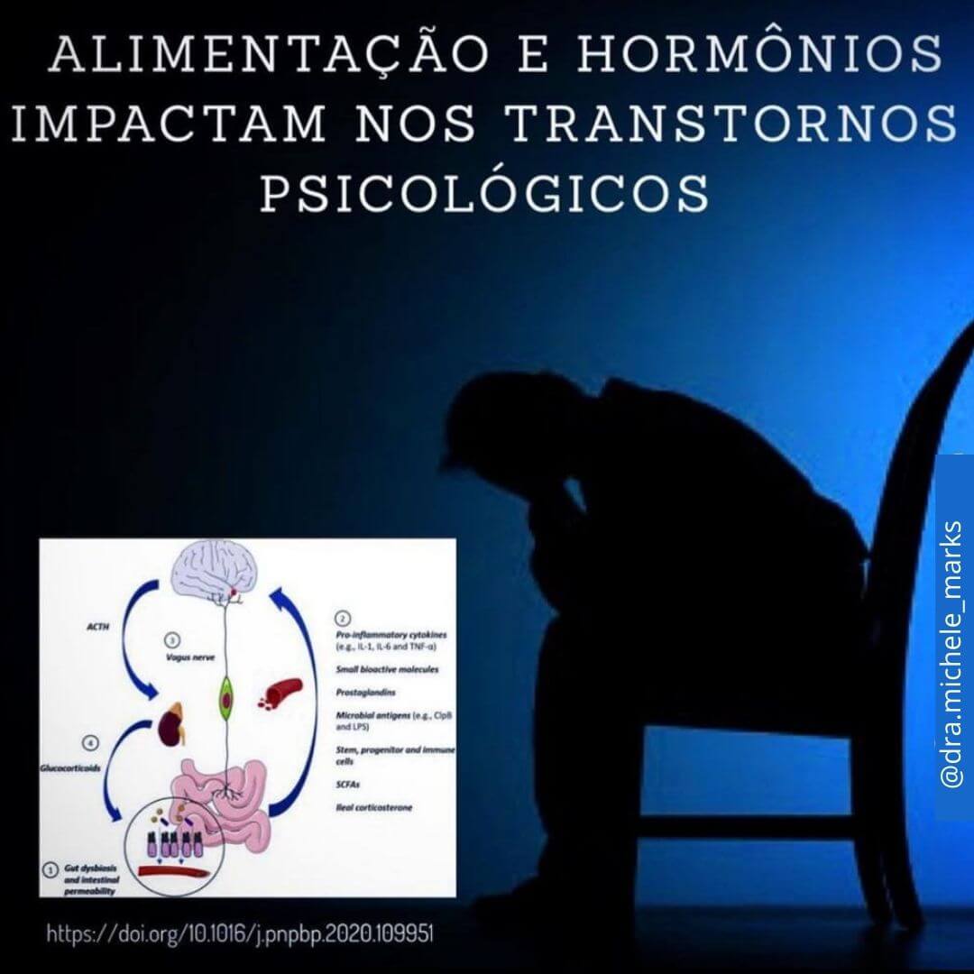 ALIMENTAÇÃO E HORMÔNIOS IMPACTAM NOS TRANSTORNOS PSICOLÓGICOS 